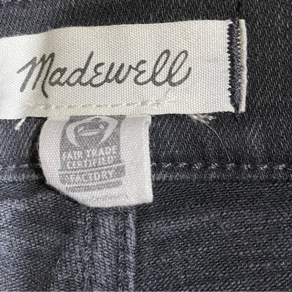 The Perfect Vintage Wide-Leg Jean, Size 31 Black Rinse Wash - Picture 4 of 5